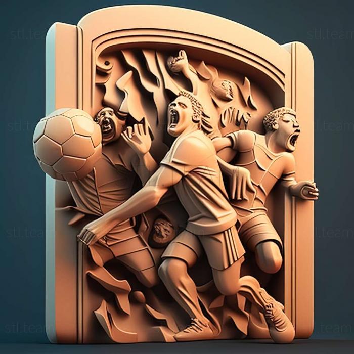 3D модель Игра История футбола (STL)